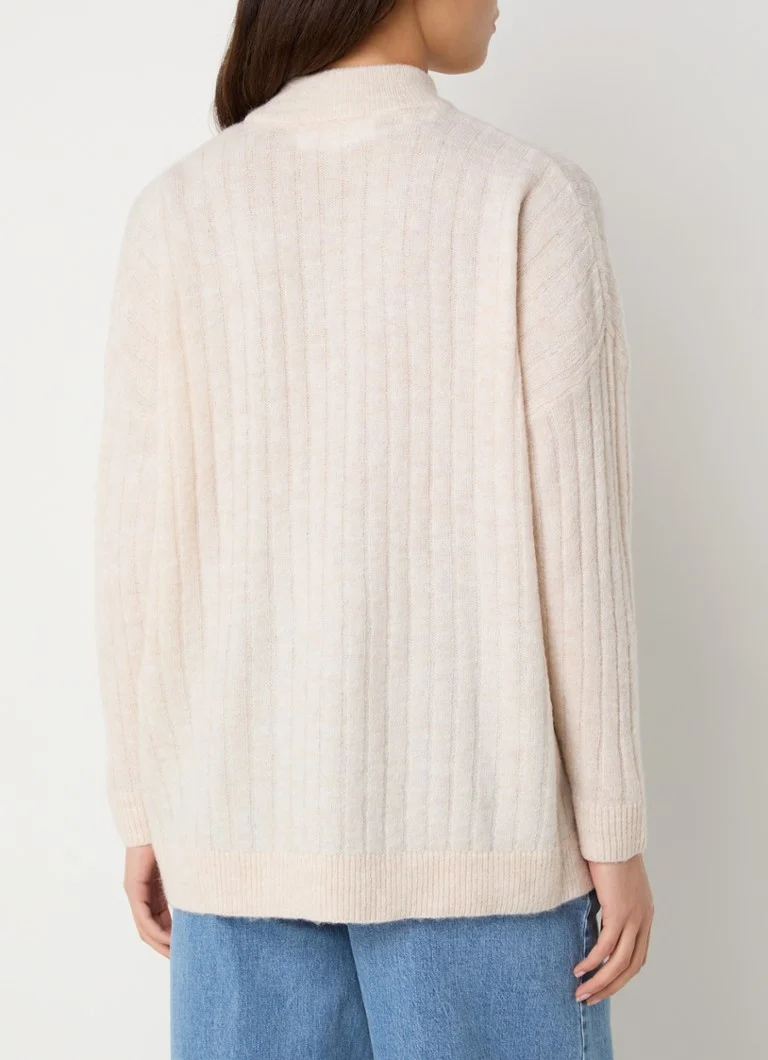 Ausgewählter, grob gestrickter Pullover „Maline“ von Femme aus Merinowollmischung