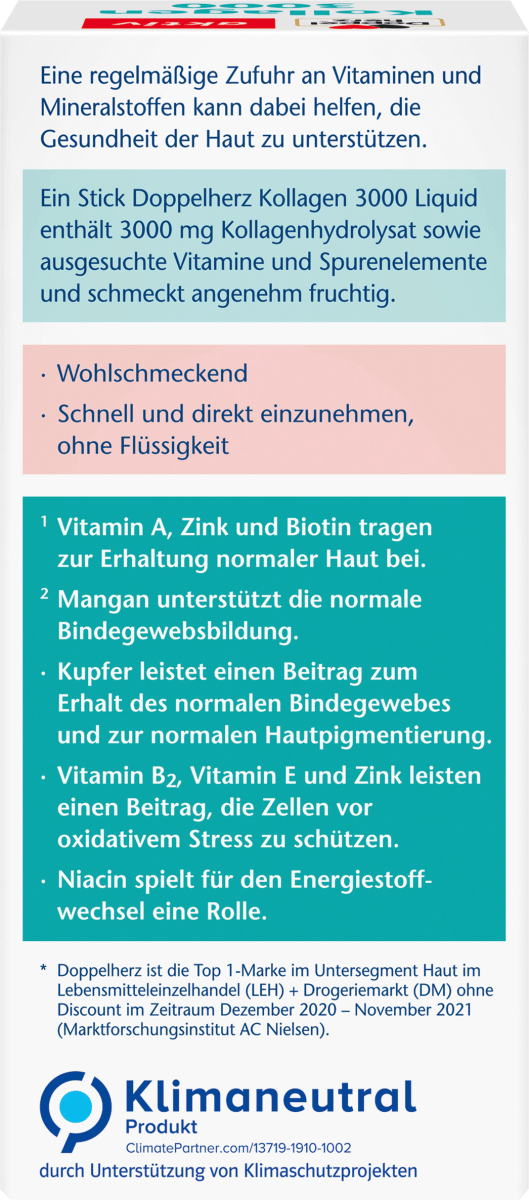 Kollagen 3.000 Liquid Sticks 14 St., 140 ml