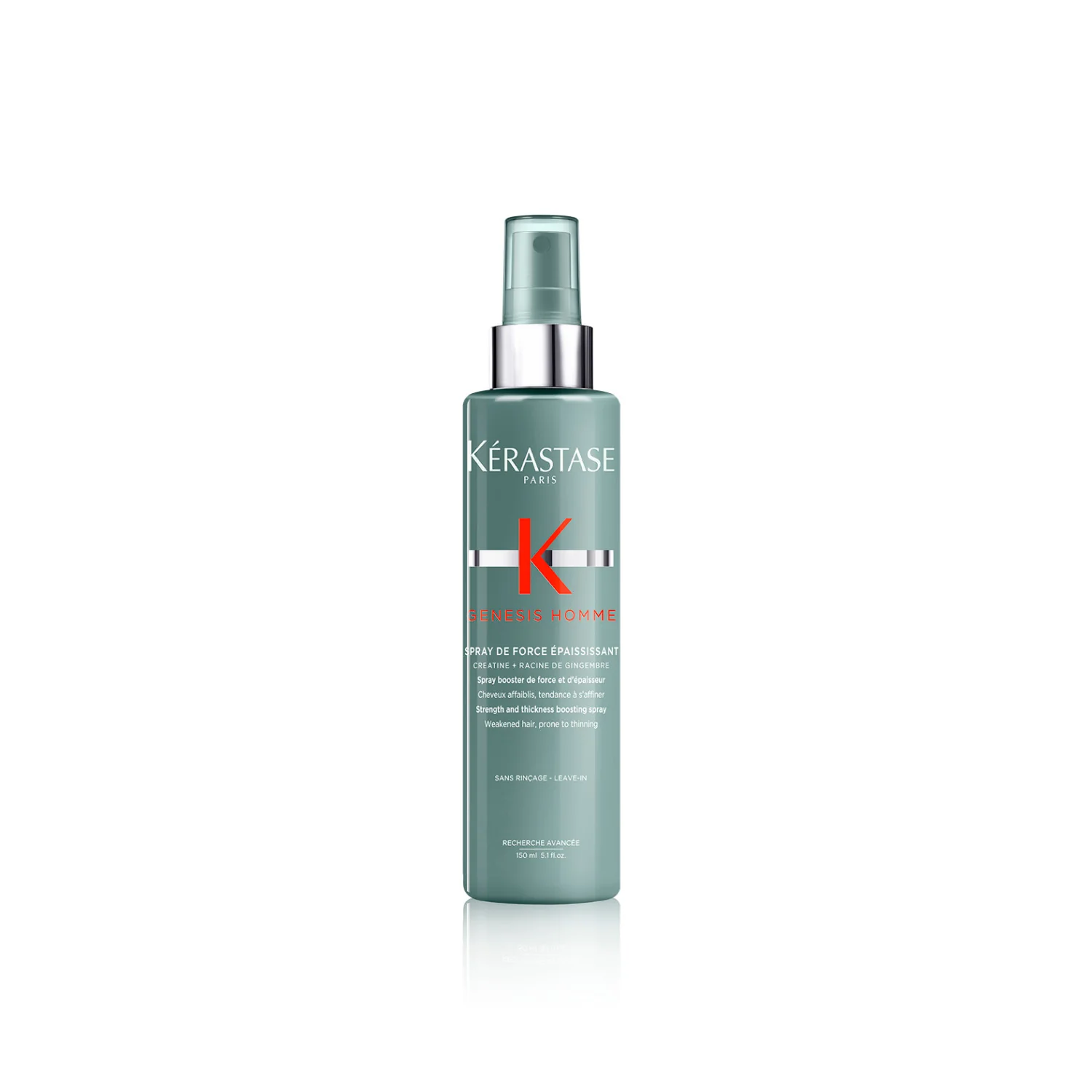 Genesis Homme Spray De Force Épaississant - Spray Capelli, Trattamento per Capelli