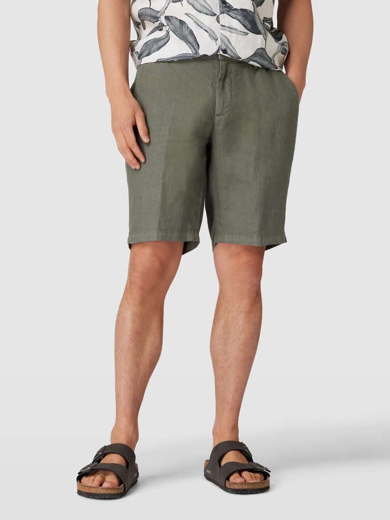 Bermudas mit elastischem Bund Modell 'BALU' in khaki