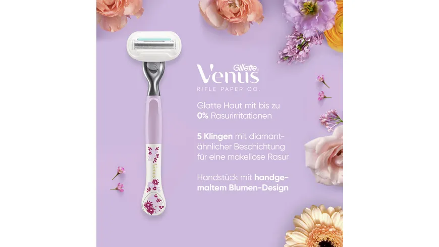 Gillette Venus Deluxe Smooth Sensitive Rasierklingen
