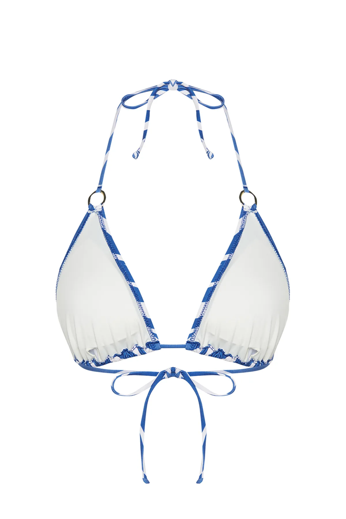 Trendyol Collection  Bikinioberteil mit Tiermuster und Triangel-Accessoires TBESS24BU00157