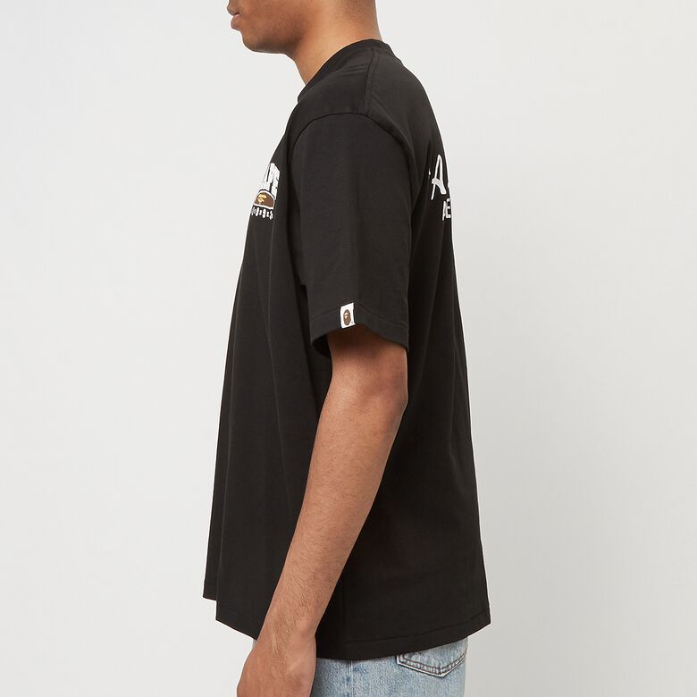 A Bathing Ape Hand Draw BAPE Tee black
