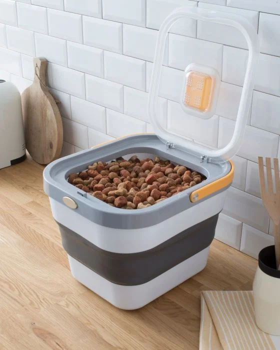 Boîte modulable pour croquettes animaux