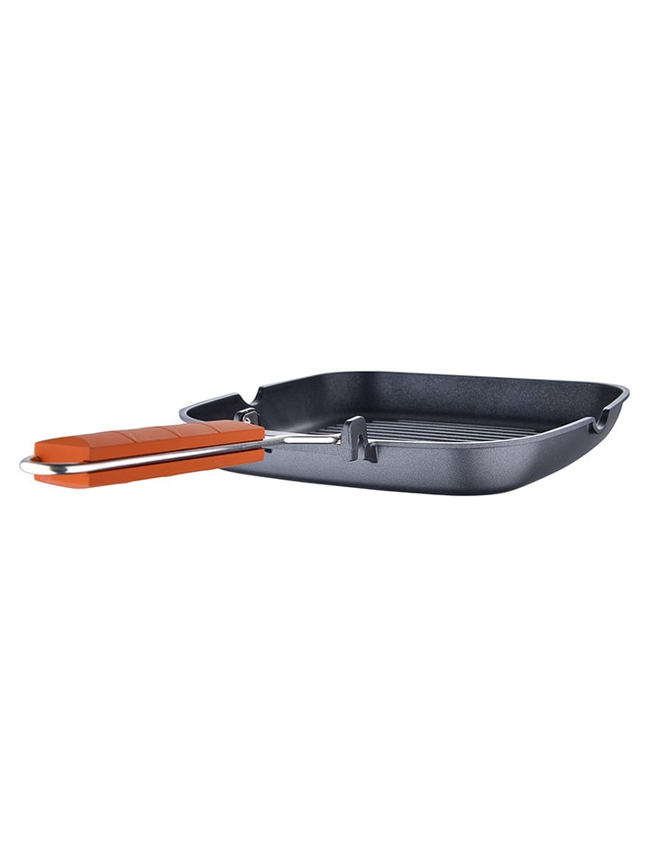 Benetton Grillpfanne in Schwarz/ Hellbraun - (L)24 x (B)24 cm günstig kaufen onesize