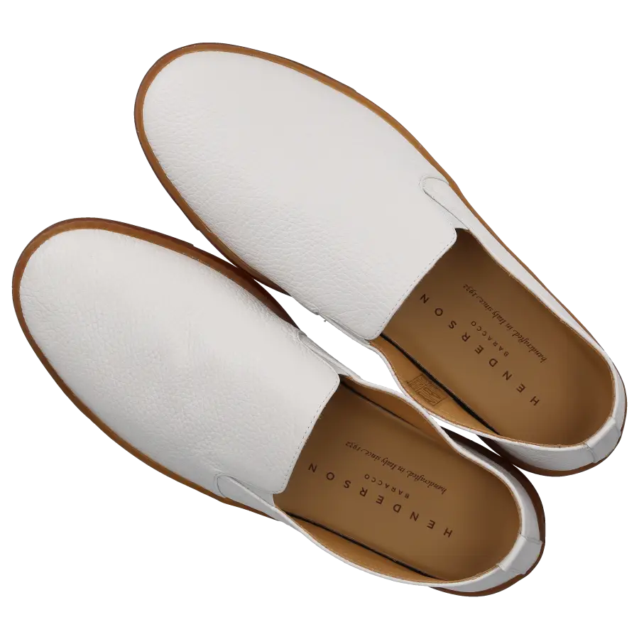 Henderson - Slipper RODJ Kalbsleder - weiß