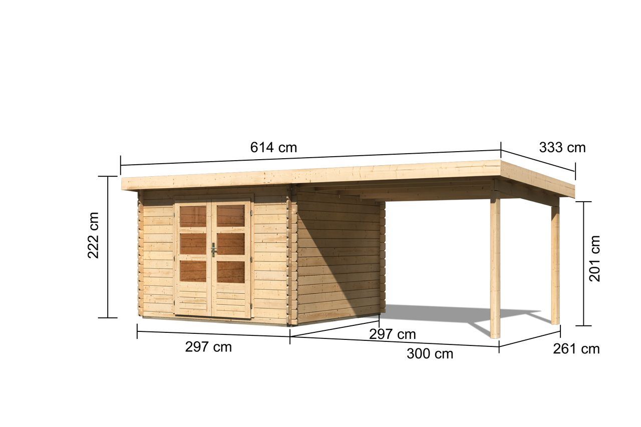 Karibu Gartenhaus 