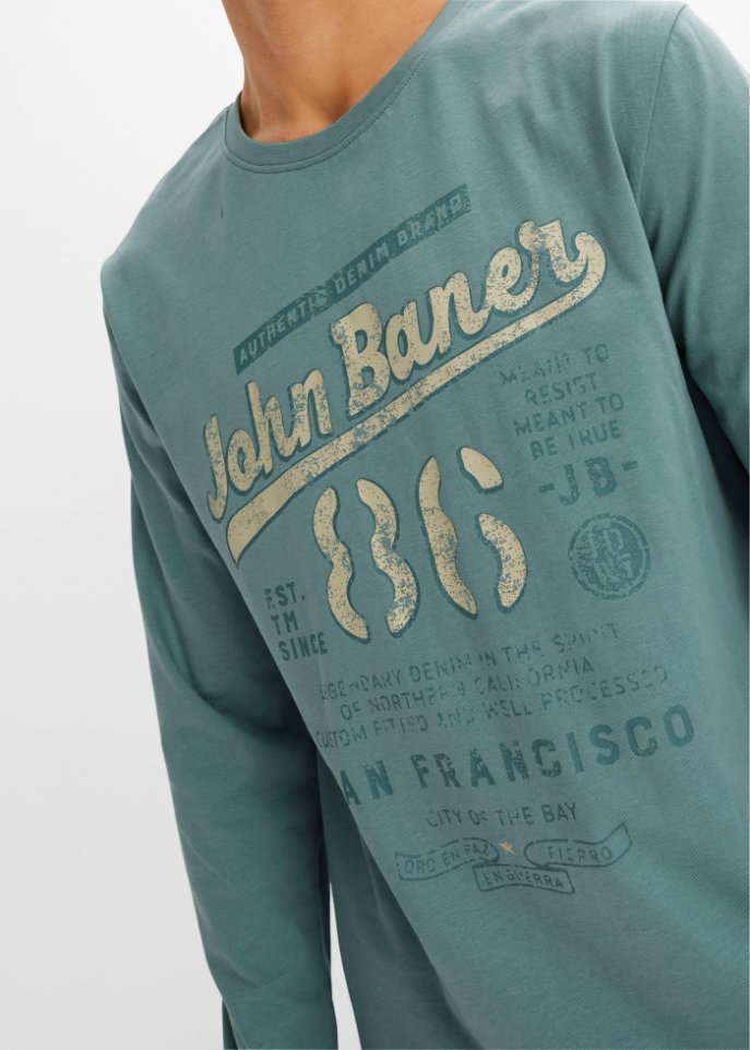 Langarmshirt aus Bio-Baumwolle