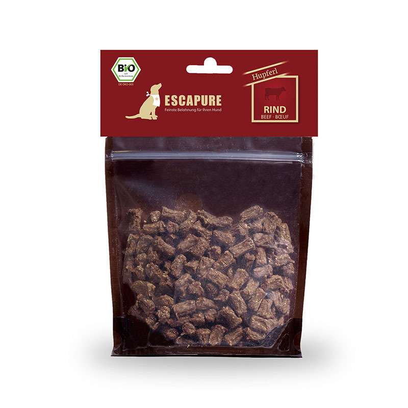 ESCAPURE Snacks ESCAPURE Bio Hupferl 150g Rind