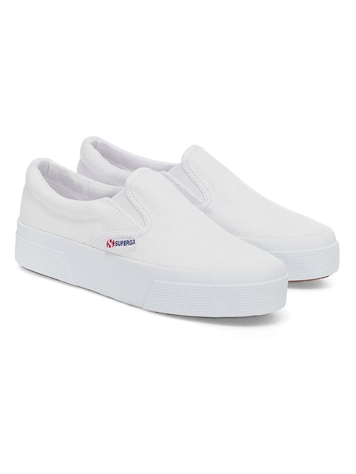 Superga Slipper in Weiß günstig kaufen
