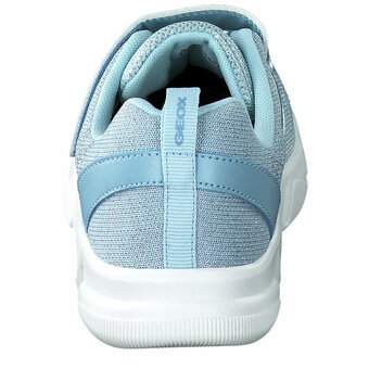 Geox J Aril Girl Sneaker in blau