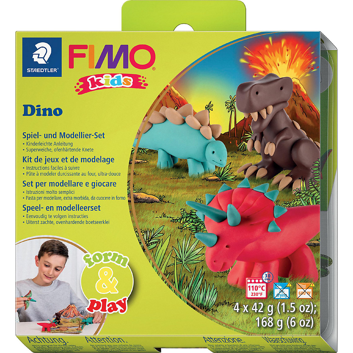 FIMO kids Form & Play Dino