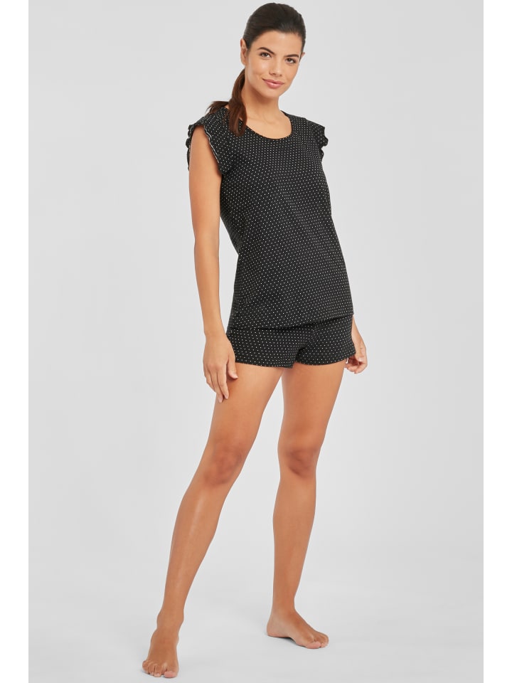 VIVANCE DREAMS Shorty in schwarz-gepunktet günstig kaufen