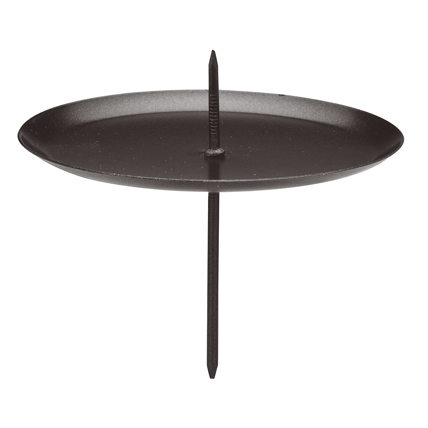 Kerzenhalter, braun, 7,5 cm Ø, 4 Stück