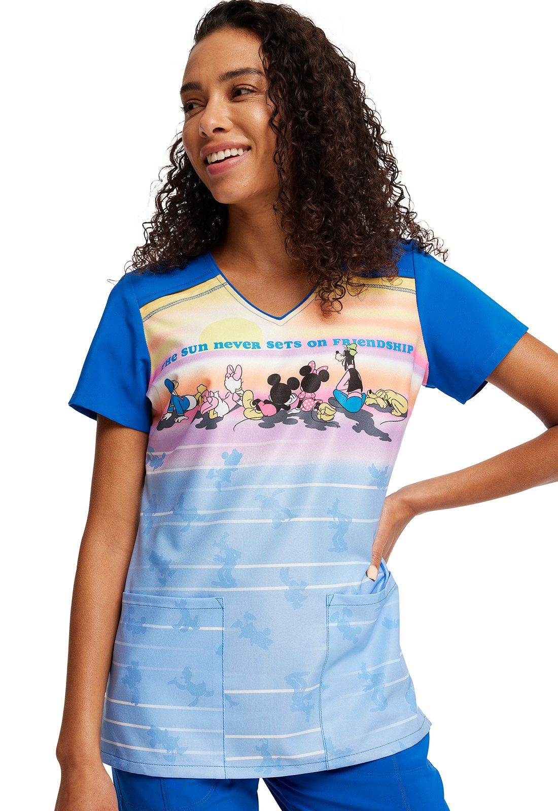 Cherokee Funktionsbluse Bunt bedruckter Damen Kasack 