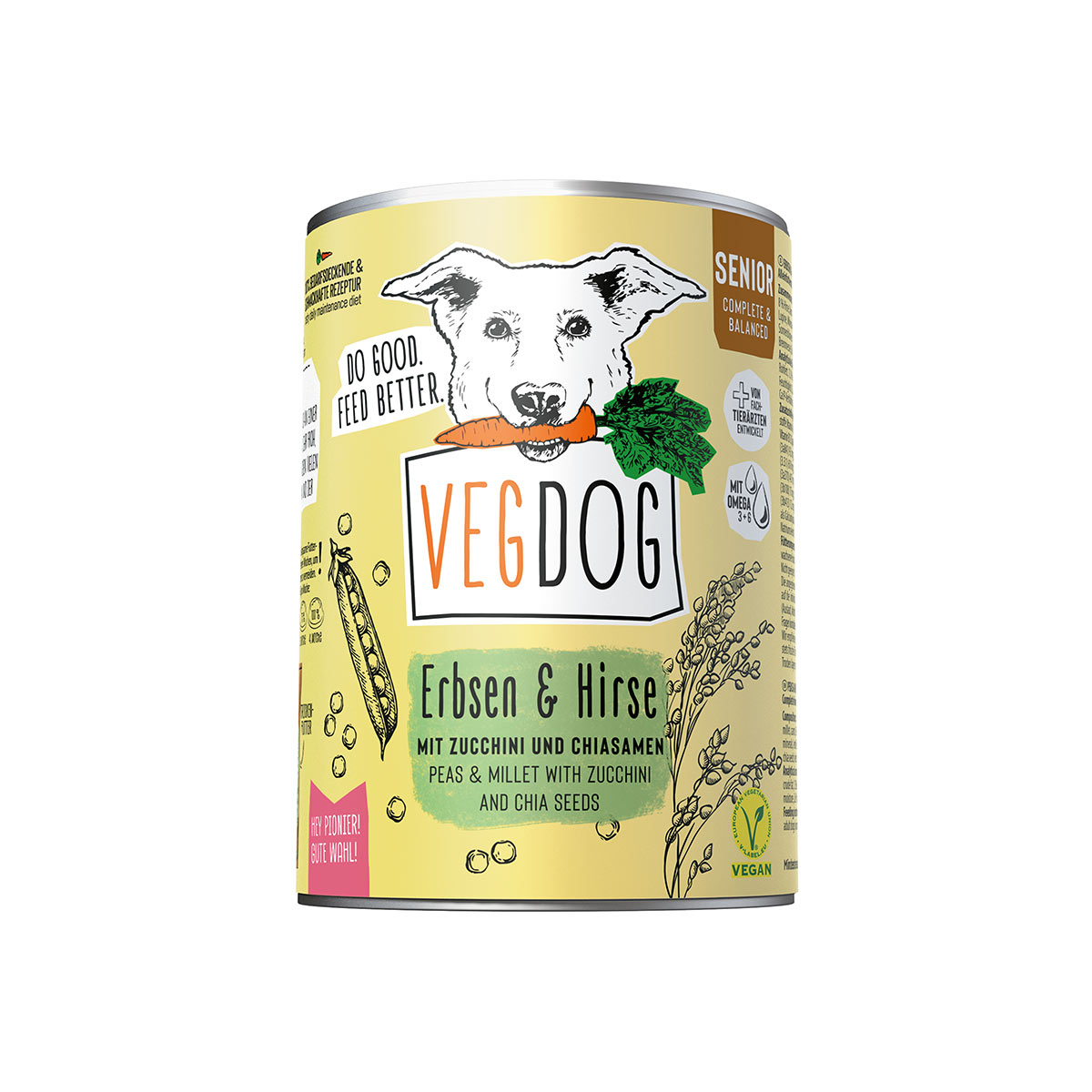 VEGDOG Senior Erbsen & Hirse günstig kaufen bei ZooRoyal