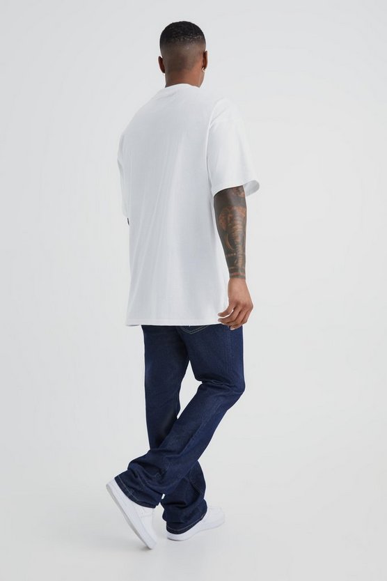 Slim-Fit Schlagjeans