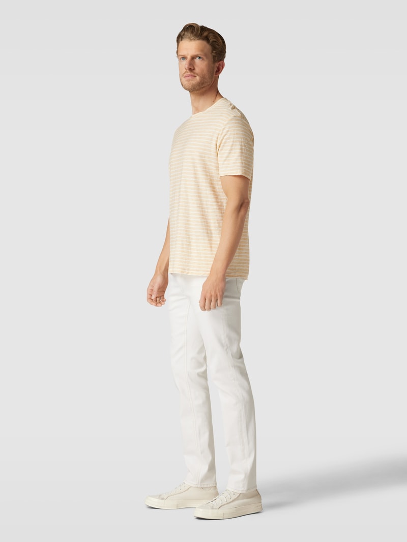 Jeans im 5-Pocket-Design Modell 'Chuck' in ecru