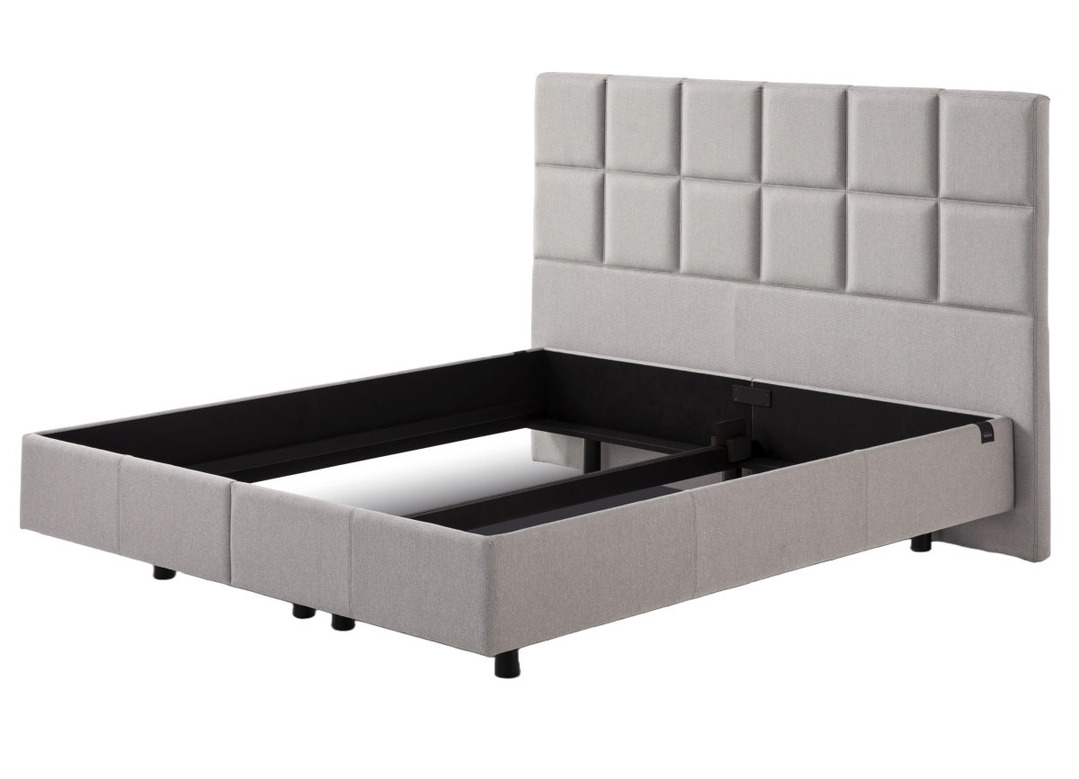 Tempur Polsterbettgestell Classic Ash grey 180 x 200 cm