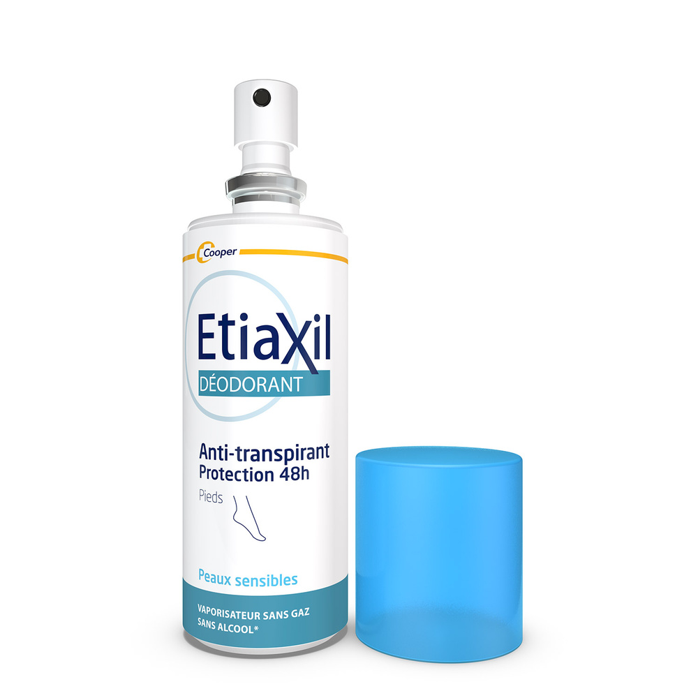 etiaxil Anti-transpirant Pieds Protection 48h Spray Anti-transpirant