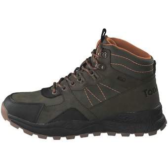 Tom Tailor Schnürstiefelette in grün