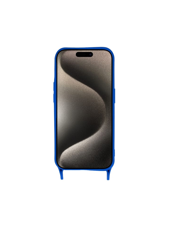 COFI 1453 Handy Hülle Umhängehülle kompatibel mit Iphone 15 Pro Max Blau in Blau günstig kaufen onesize