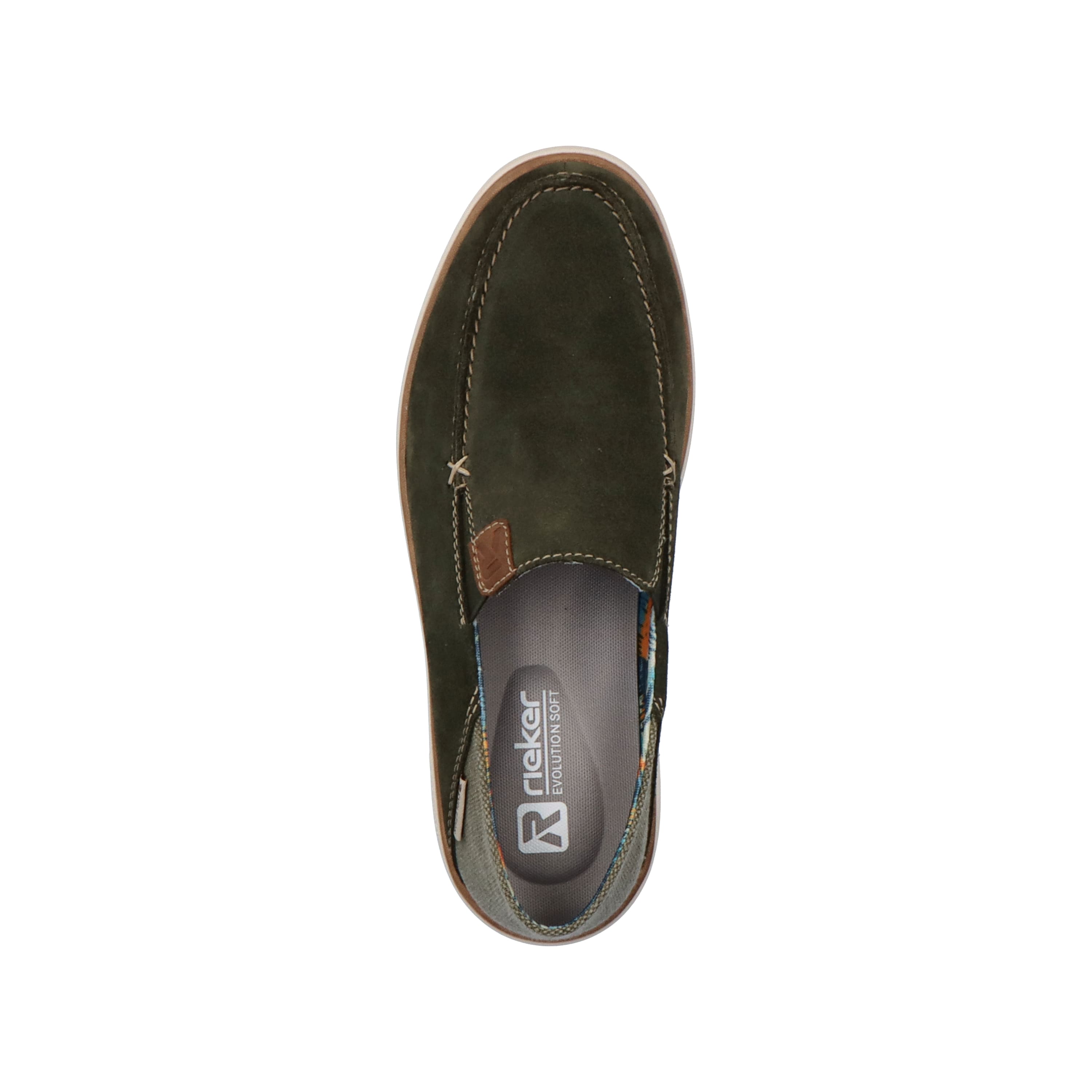 Rieker Herren Slipper forest green