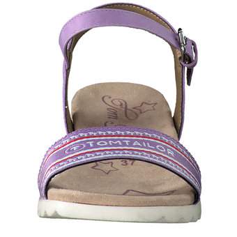 Tom Tailor Sandale in lila