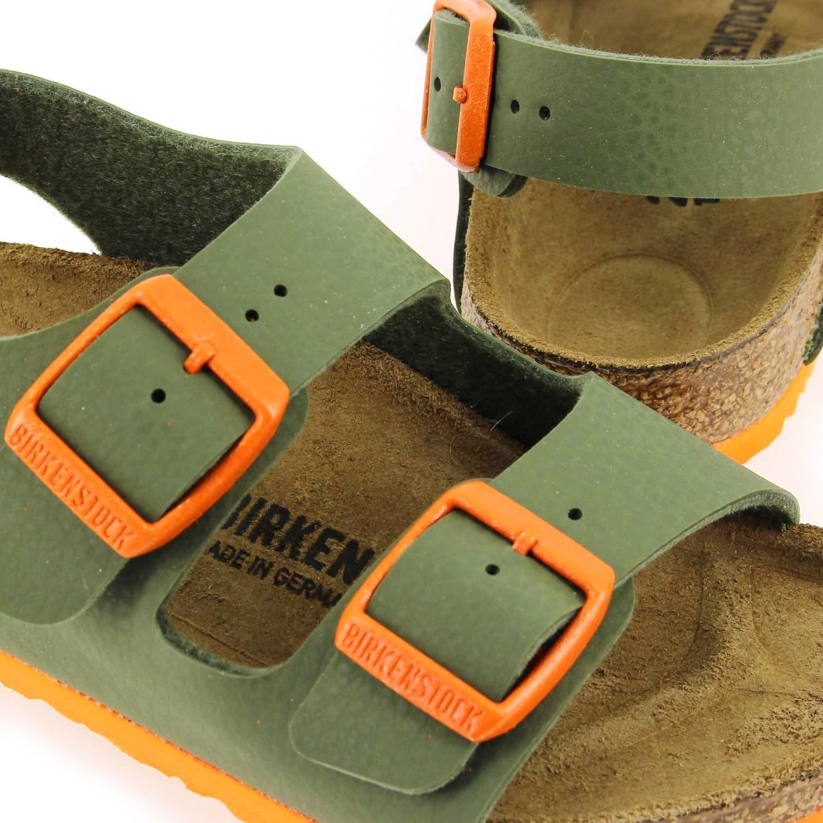 Birkenstock  MILANO - Vert Orange