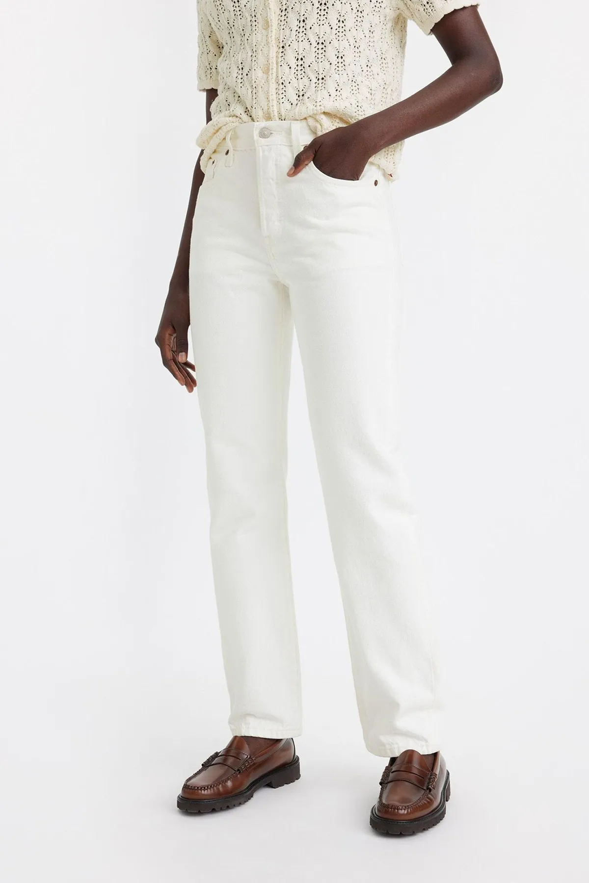 Levi&'s  Jeans - Weiß - Boyfriend