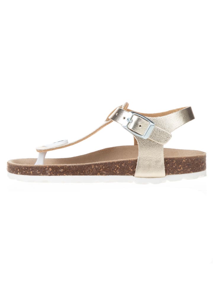 BIO PINGÜIN Sandalen in Gold günstig kaufen