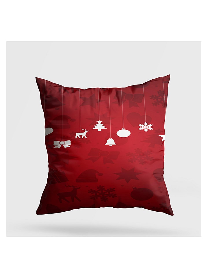 Colorful Cotton Kissen in Rot günstig kaufen 43x43 cm