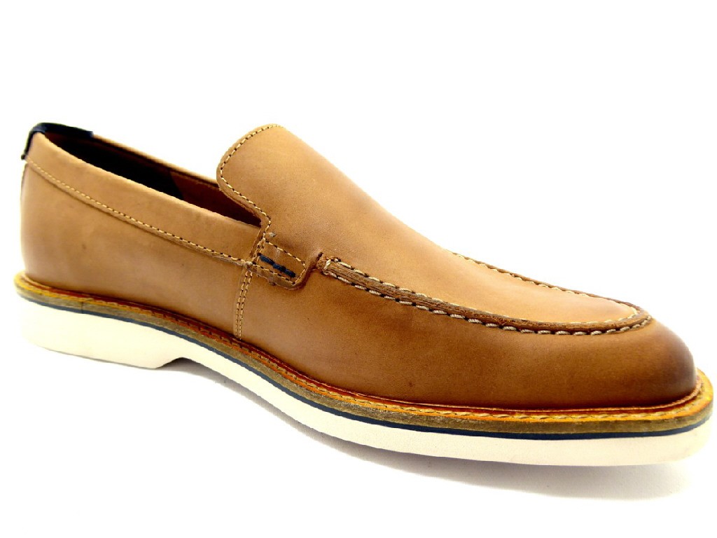 CLARKS Komfort Slipper braun