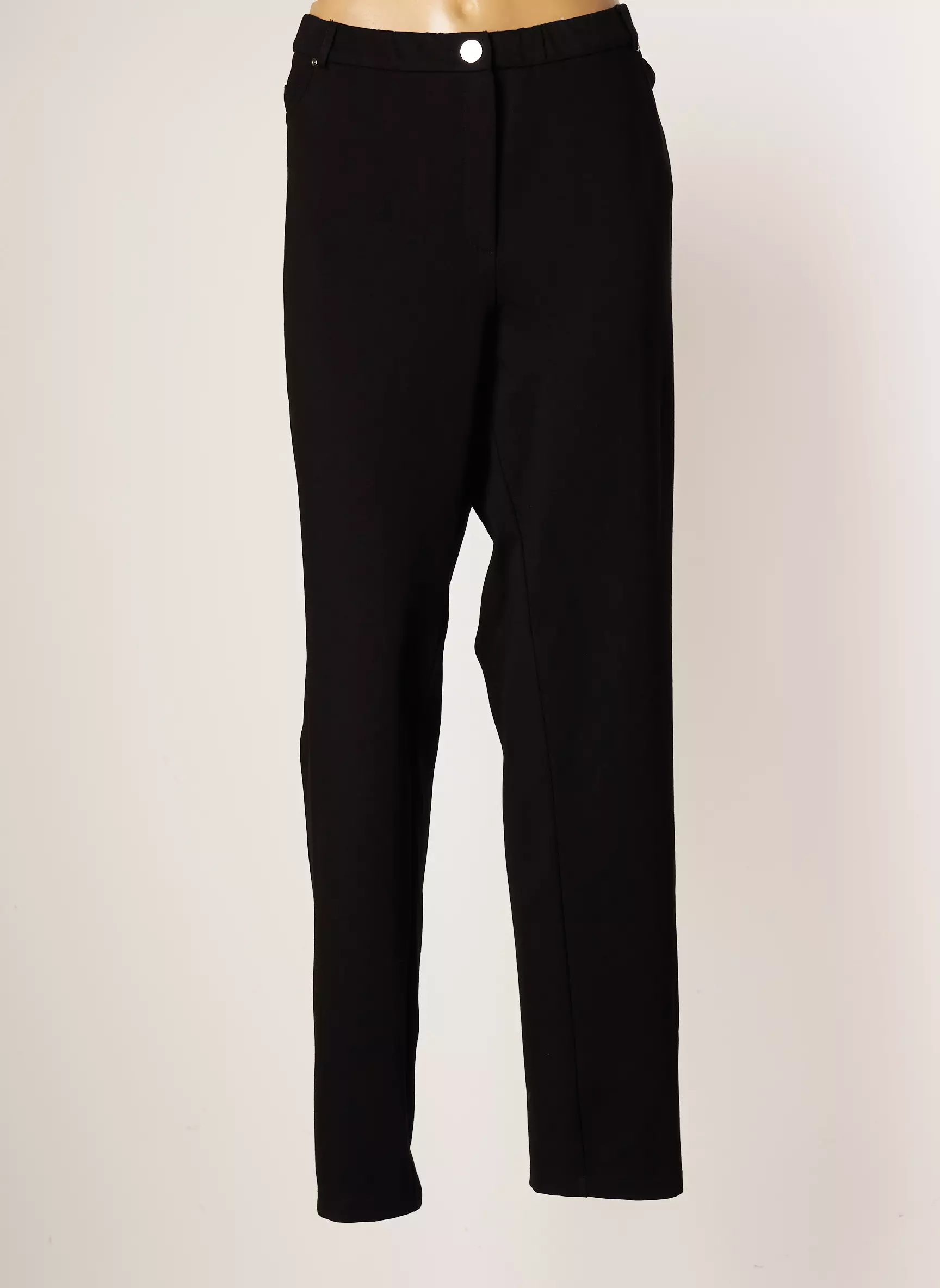Jumfil Pantalons Droits Femme couleur noir
