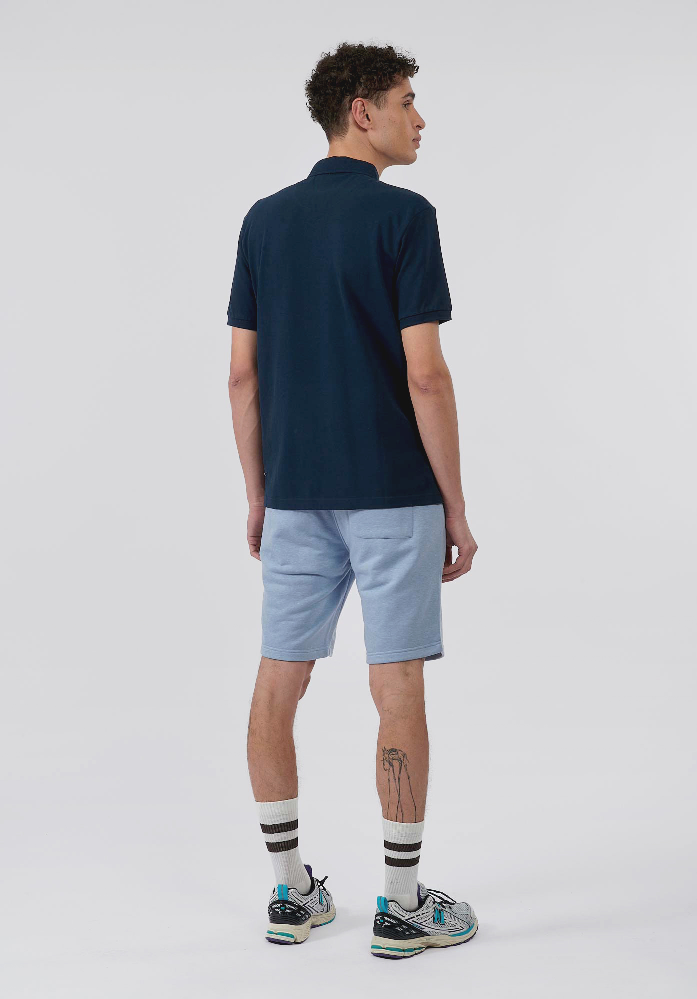 NAEL   Polo bleu homme