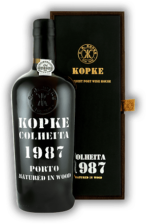 Kopke Colheita 1987 Port Kopke Colheita 1987 Port  Jahrgang 1987 - 0,75	 Liter - Vol 20%