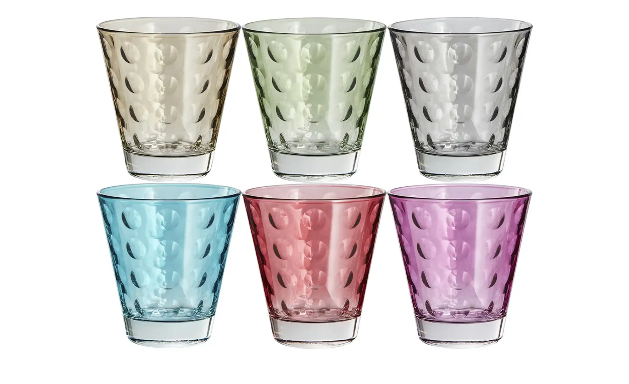 LEONARDO Gläserset  6er Set Optic