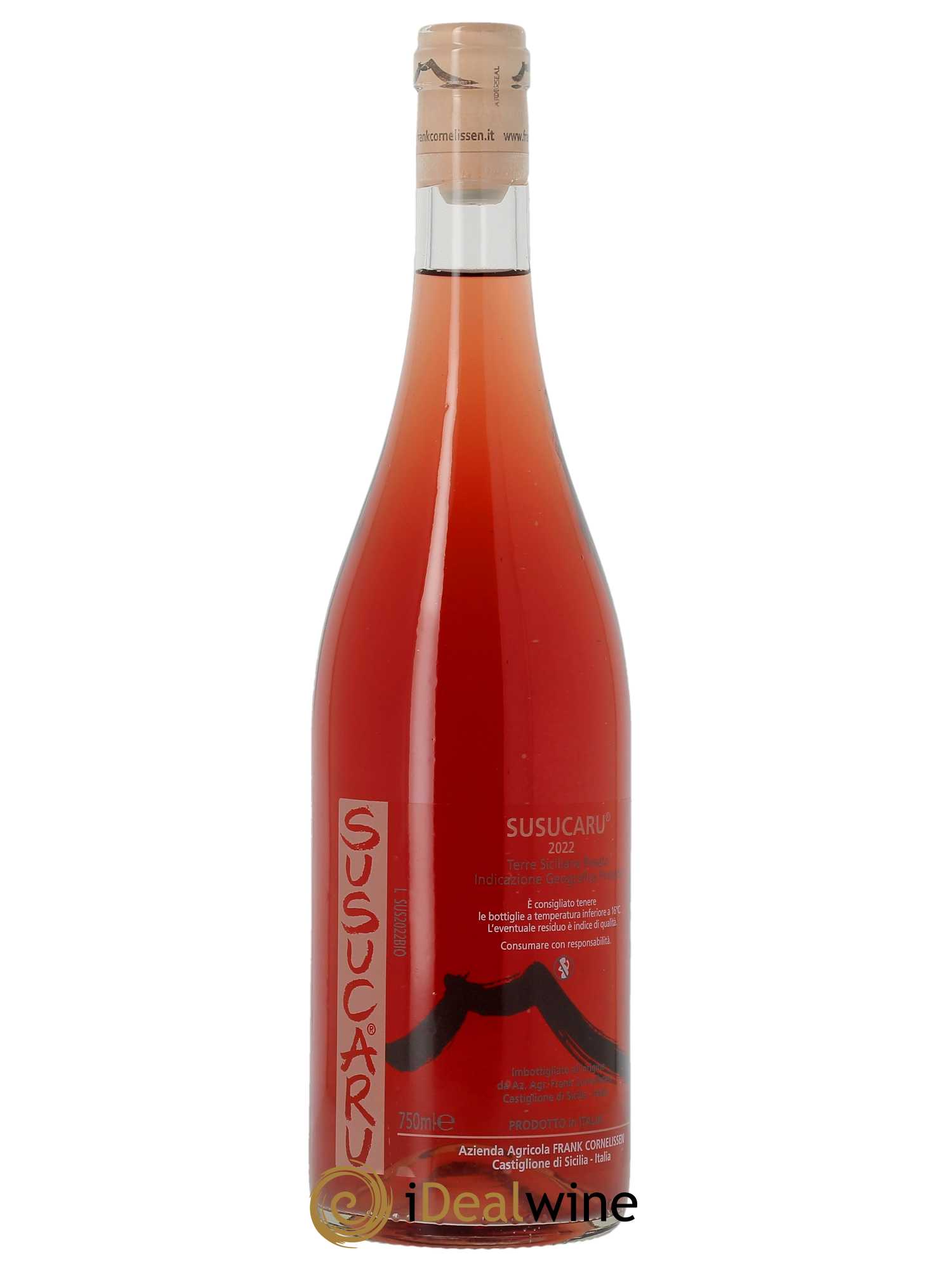 Terre Siciliane IGT Susucaru Frank Cornelissen  2022 - Lot de 1 Bouteille
