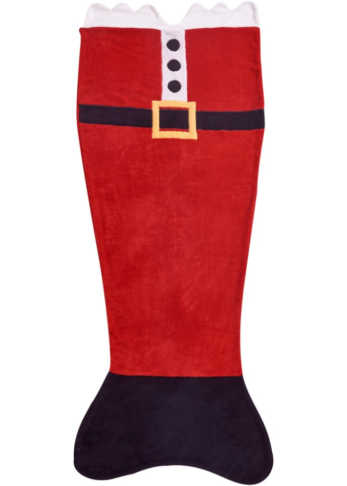 Weihnachtsmann Kuscheldecke