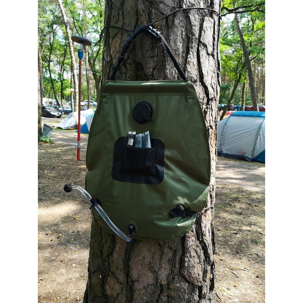 MC Star Solardusche Campingdusche Solardusche 20L Temperaturanzeige