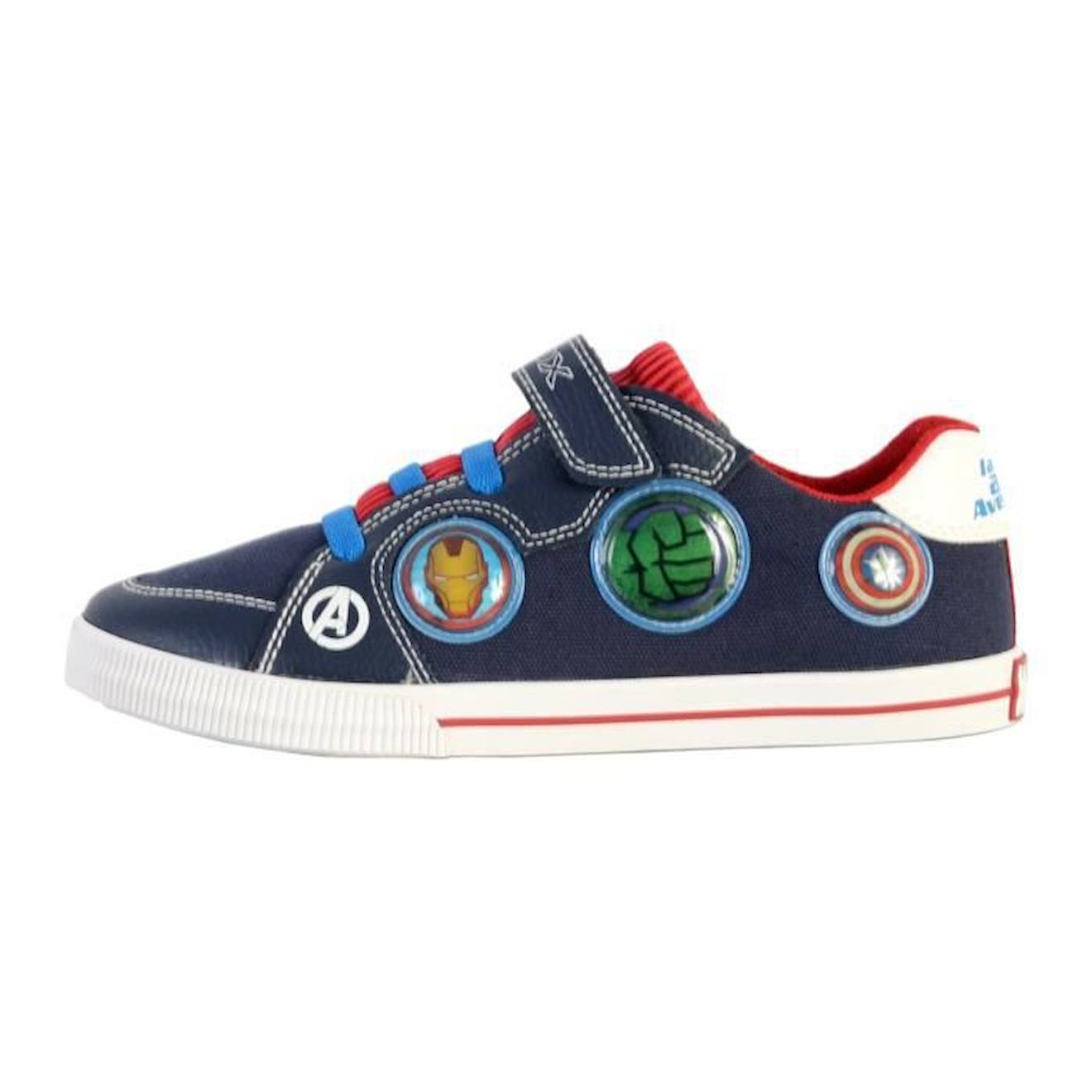 Basket à Scratch Plate Geox Enfant Kilwi Canv+Tumb bleu