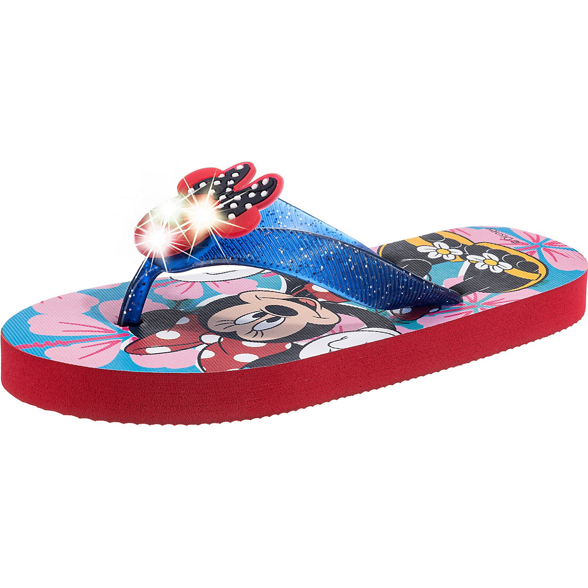 Minnie Mouse Zehentrenner Blinkies INFRADITO für Mädchen
