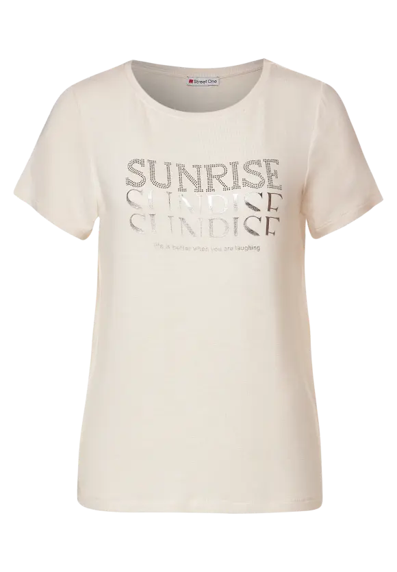 Street One T-Shirt mit Wordingprint