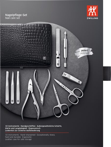 ZWILLING Beauty Classic Nagelpflege-Set - black Maniküre-Set