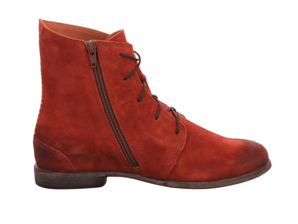 THINK Stiefeletten braun Schnürbootie