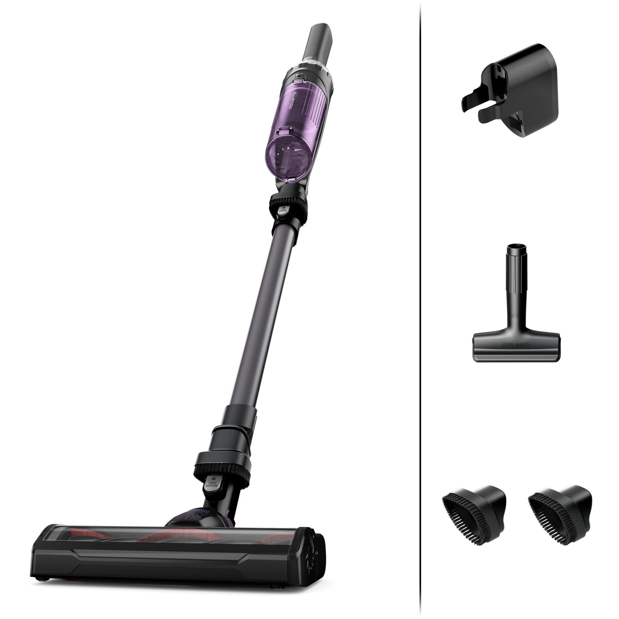 Rowenta Bodenstaubsauger Rowenta X-Nano RH1128WO, Stielstaubsauger, Beutellos