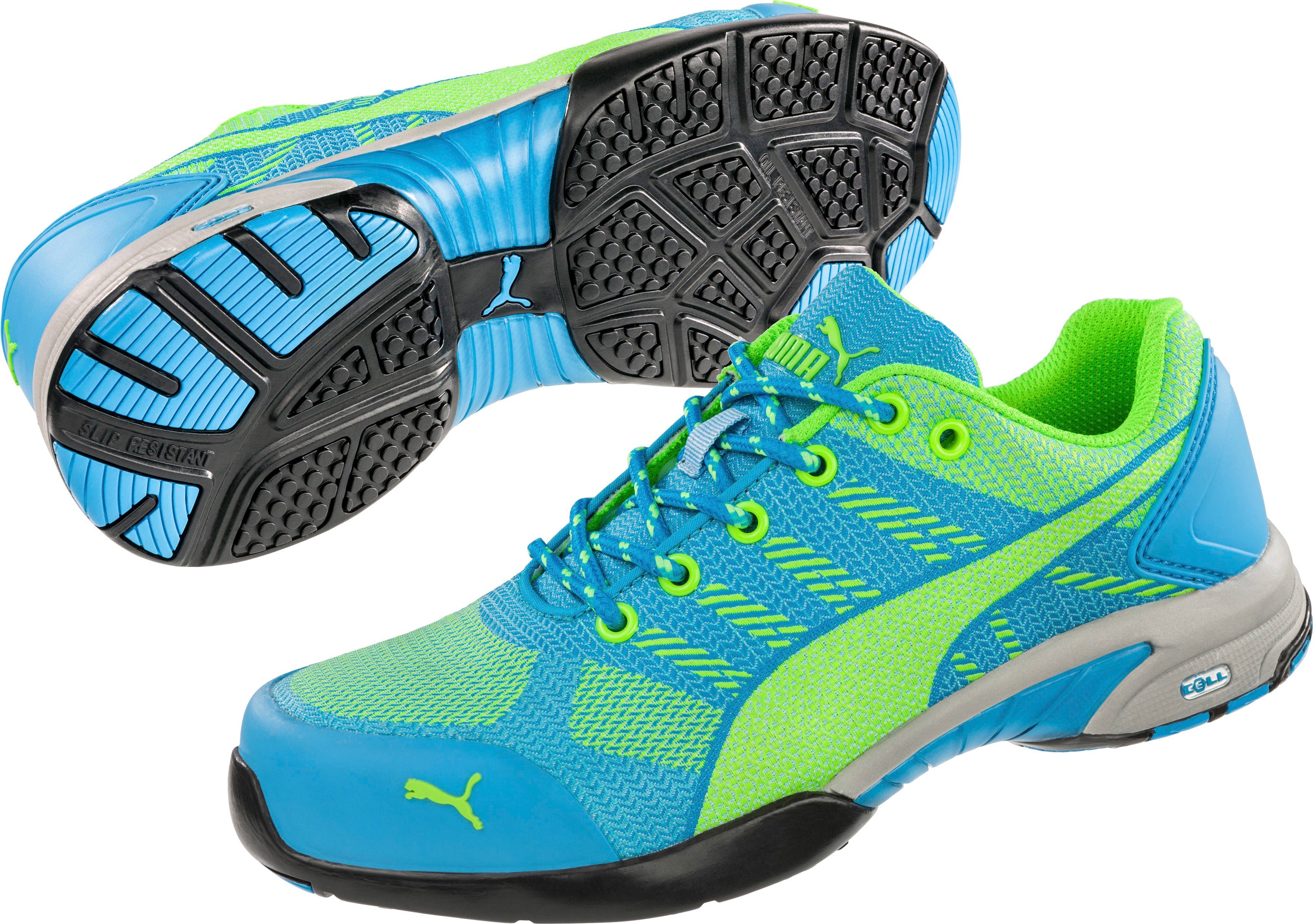 PUMA Safety Celerity Knit Blue Sicherheitsschuh S1P