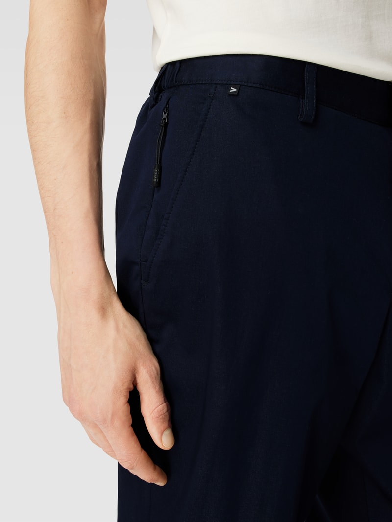 Hose mit elastischem Bund in blau