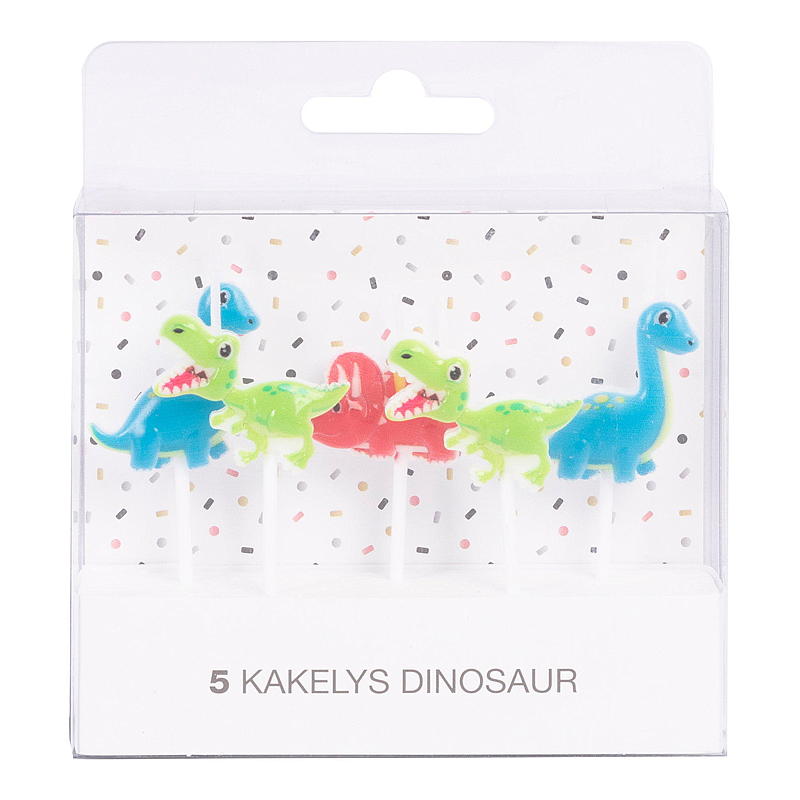 Giform Kakelys 5 stk Dinosaur