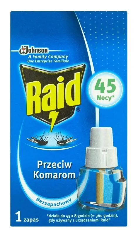 RAID tekućina za električne uređaje 45 noći
